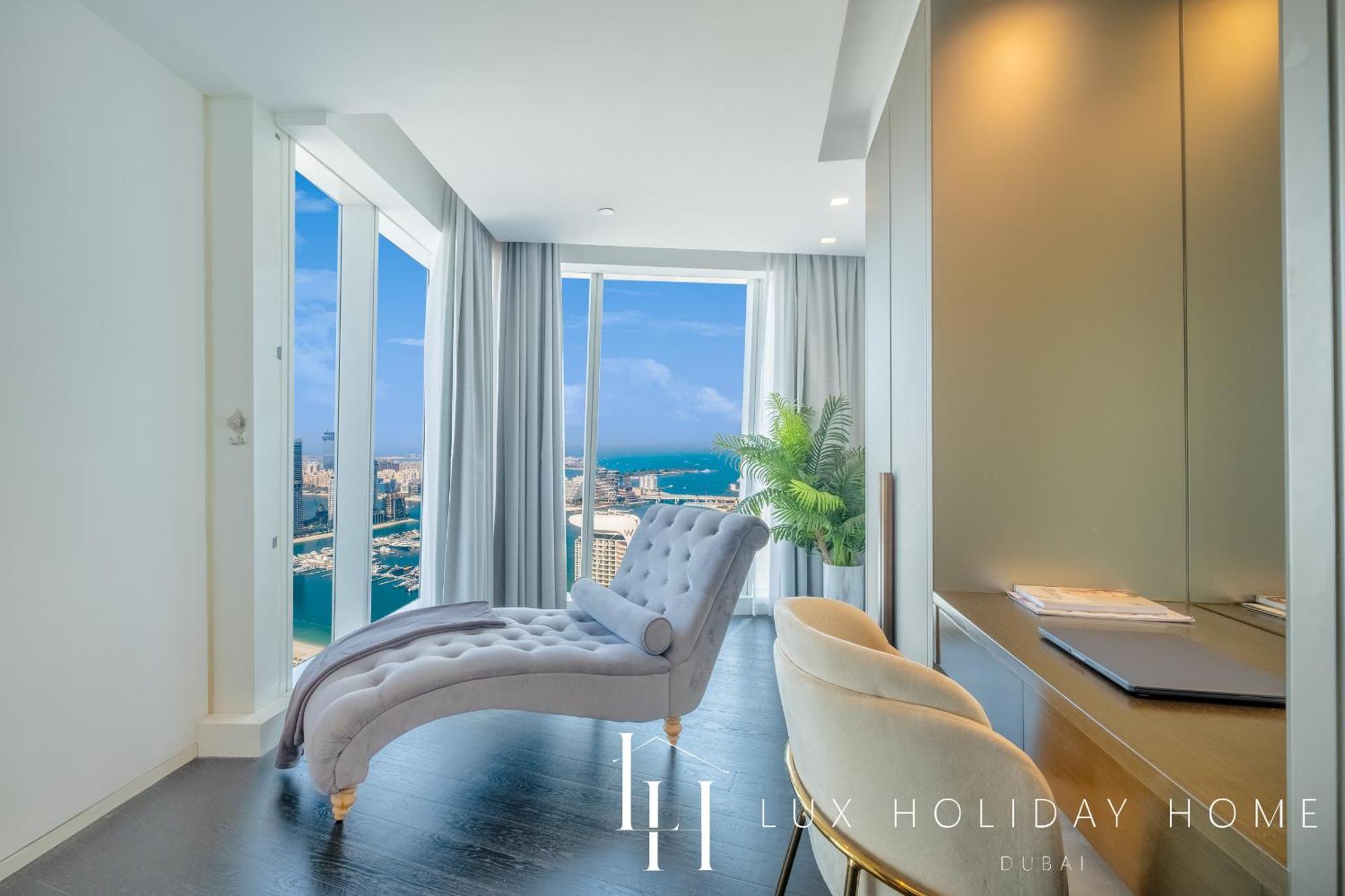 Lux - Lavish Suite With Full Palm Jumeirah View 1 Dubai Exterior photo