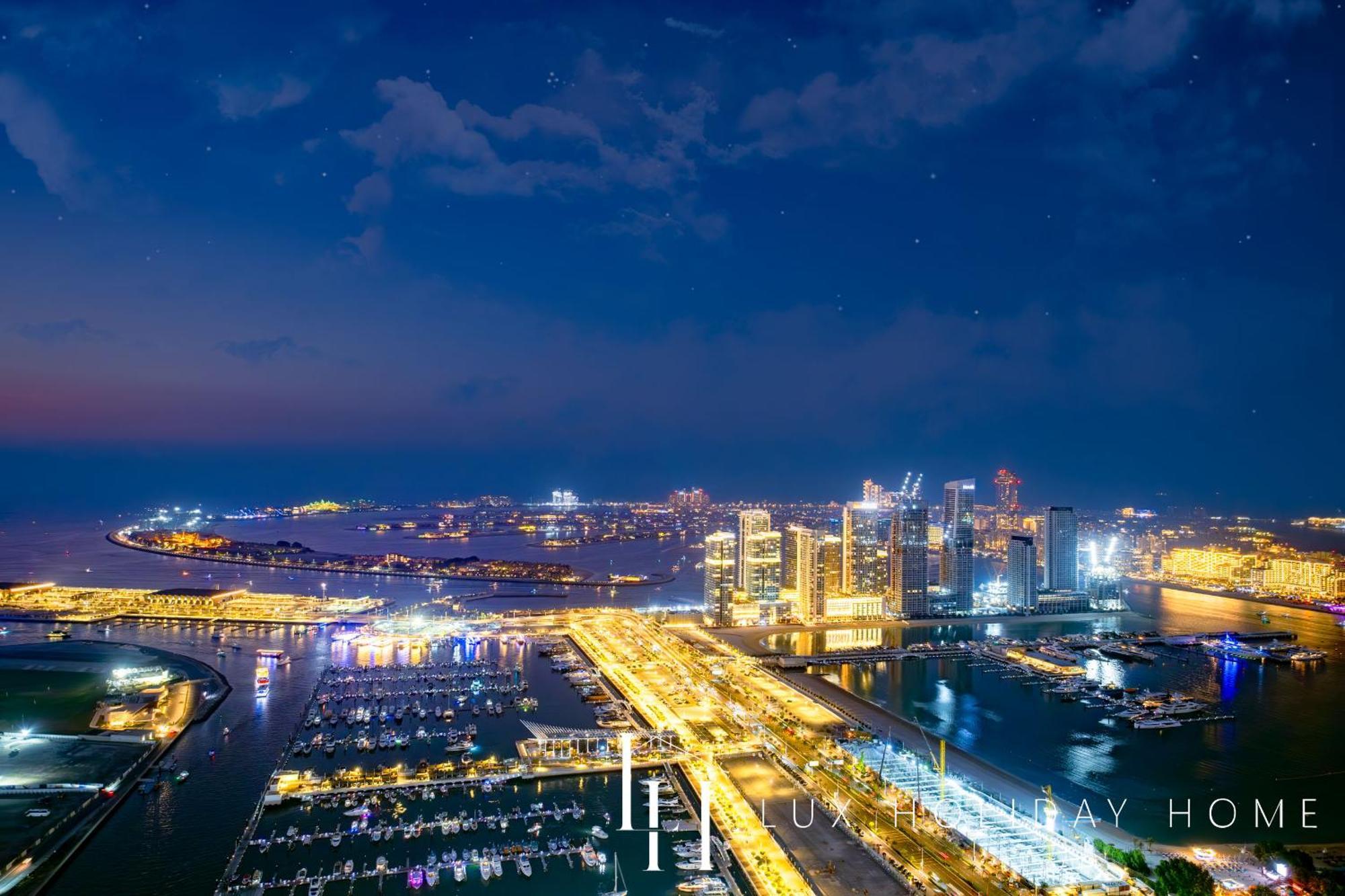 Lux - Lavish Suite With Full Palm Jumeirah View 1 Dubai Exterior photo