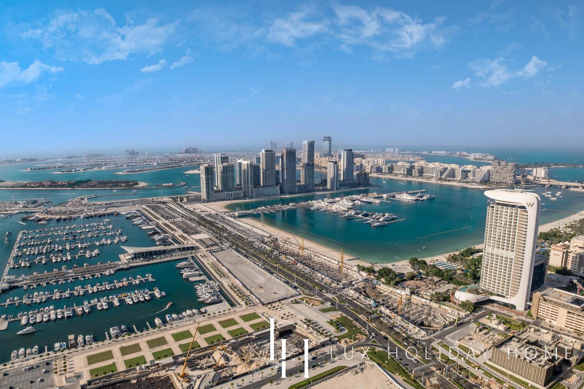 Lux - Lavish Suite With Full Palm Jumeirah View 1 Dubai Exterior photo