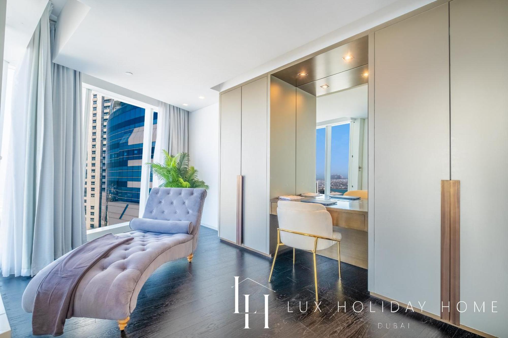 Lux - Lavish Suite With Full Palm Jumeirah View 1 Dubai Exterior photo