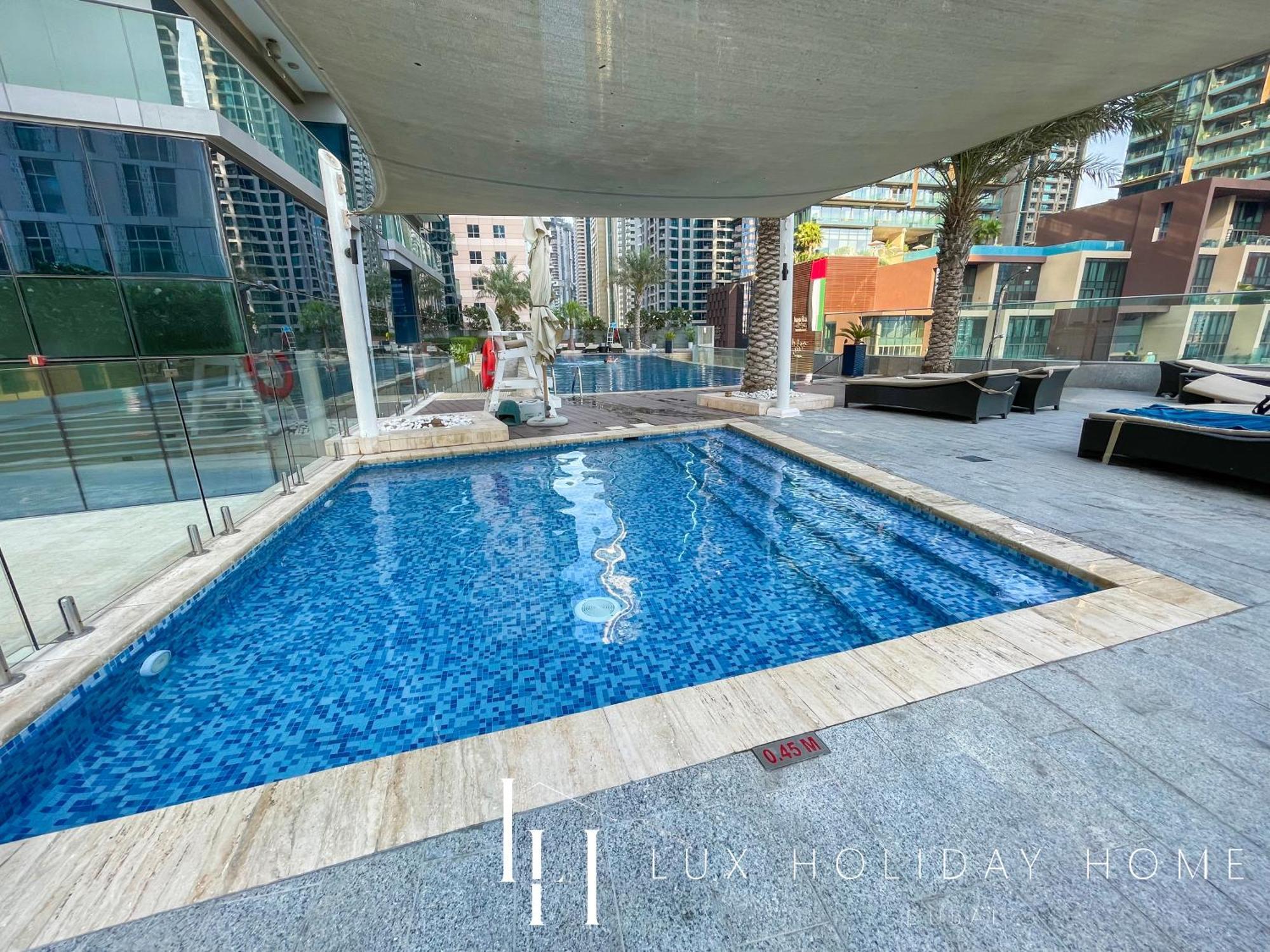Lux - Lavish Suite With Full Palm Jumeirah View 1 Dubai Exterior photo